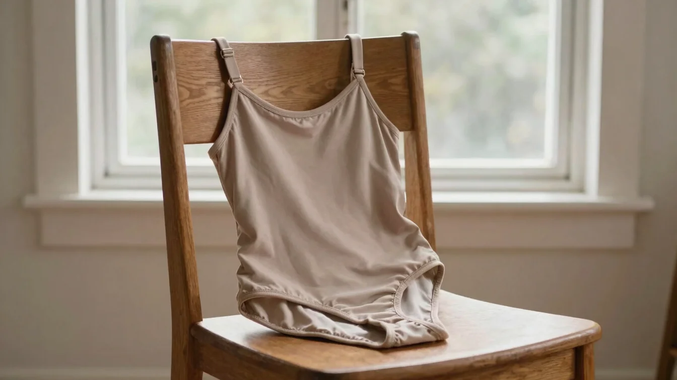 Editorial product photography of a neutral-toned adjustable-strap
